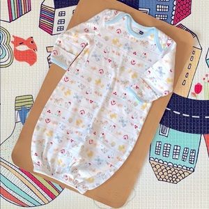 Farm motif Infant sleep gown